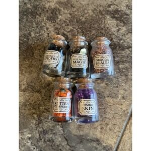 Target Bullseye's Playground Halloween Decor Potion Bottles Set of 5 New 2022